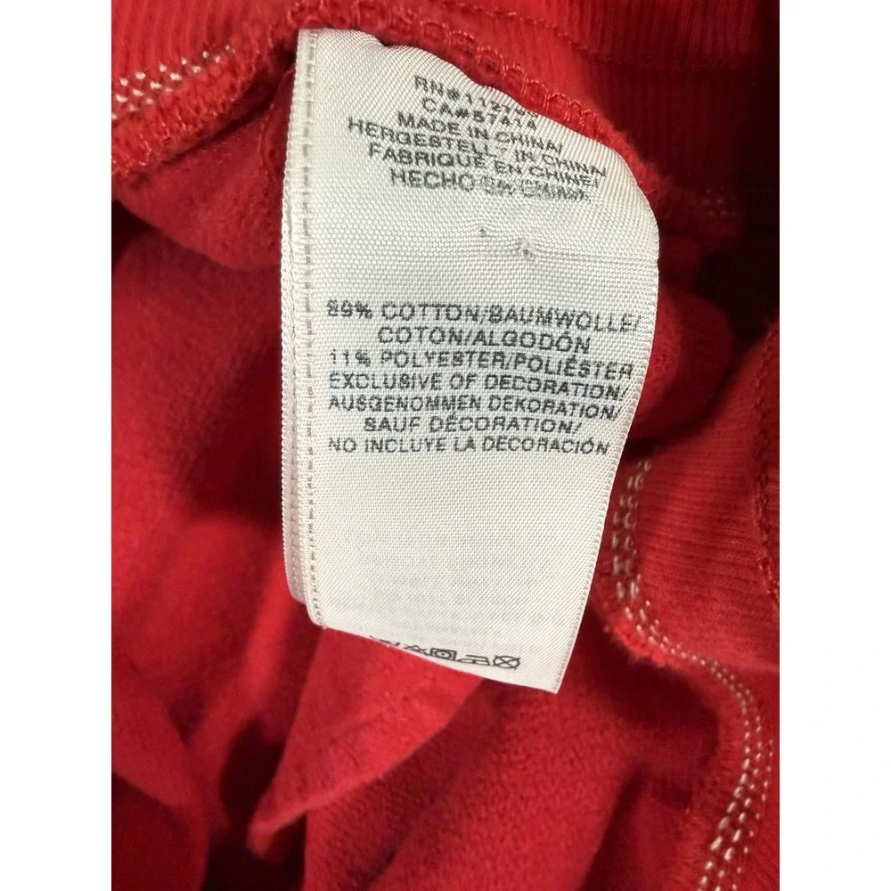 True Religion Sweat Shorts Men's 2XL Red Baggy